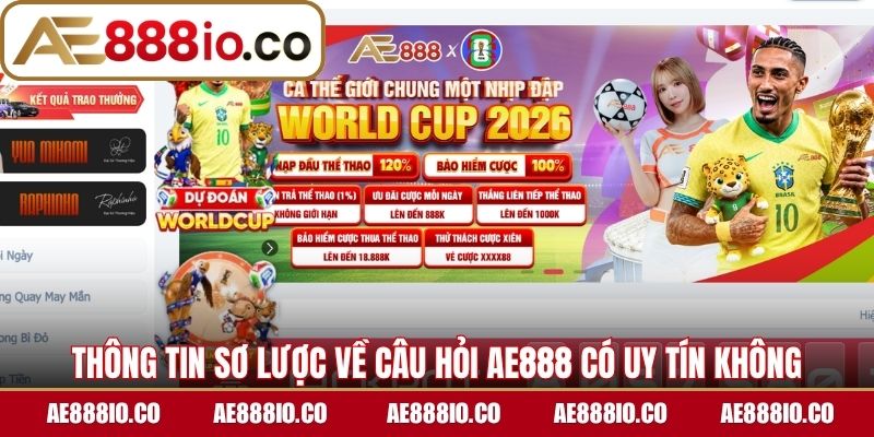 Thông tin sơ lược về câu hỏi AE888 có uy tín không